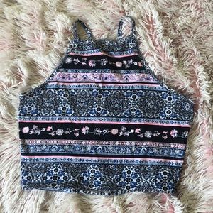 Open Back Crop Top